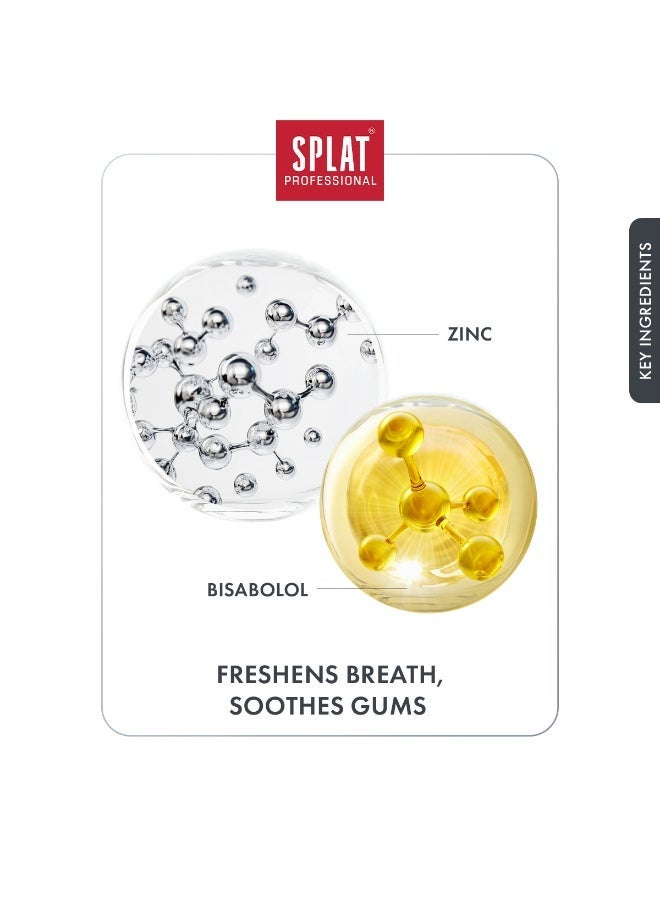 سبلات بروفيشنال ألتراكومبلكس | معجون أسنان طبيعي | حماية متكاملة | تبييض لطيف | يحافظ على صحة اللثة | نباتي وخالٍ من الفلورايد | 100 مل - Image 5